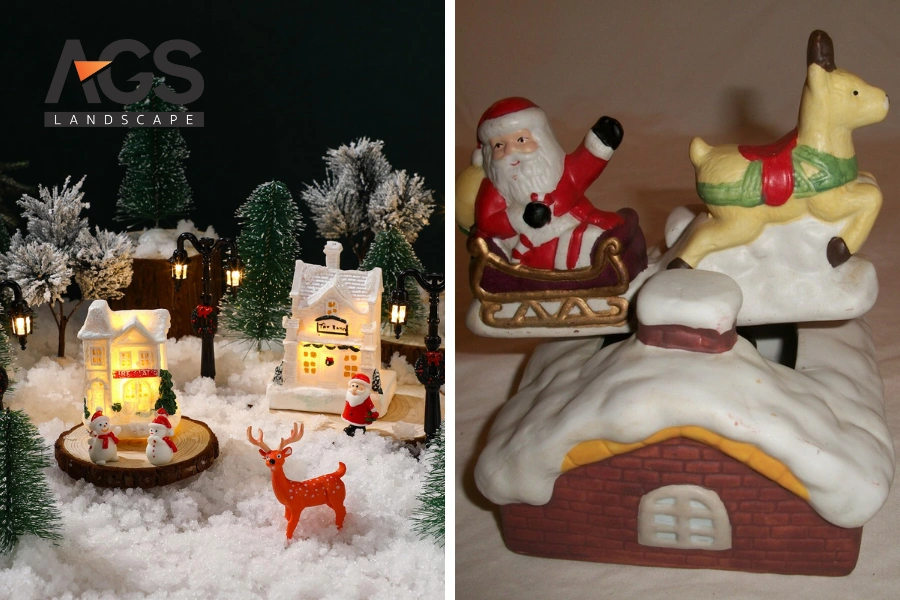 15 Mẫu Thiết Kế Tiểu Cảnh Noel Mini Đẹp, Tinh Tế Và Dễ Bố Trí