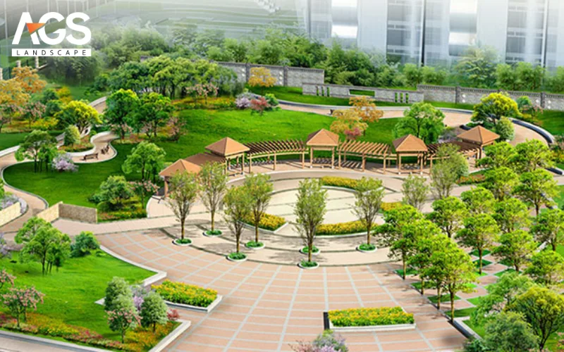 Mẫu thiết kế đẹp mãn nhãn do AGS Landscape thực hiện