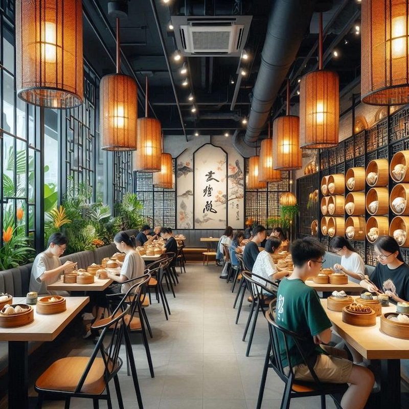 Các yếu tố cần lưu ý khi thiết kế cảnh quan nhà hàng