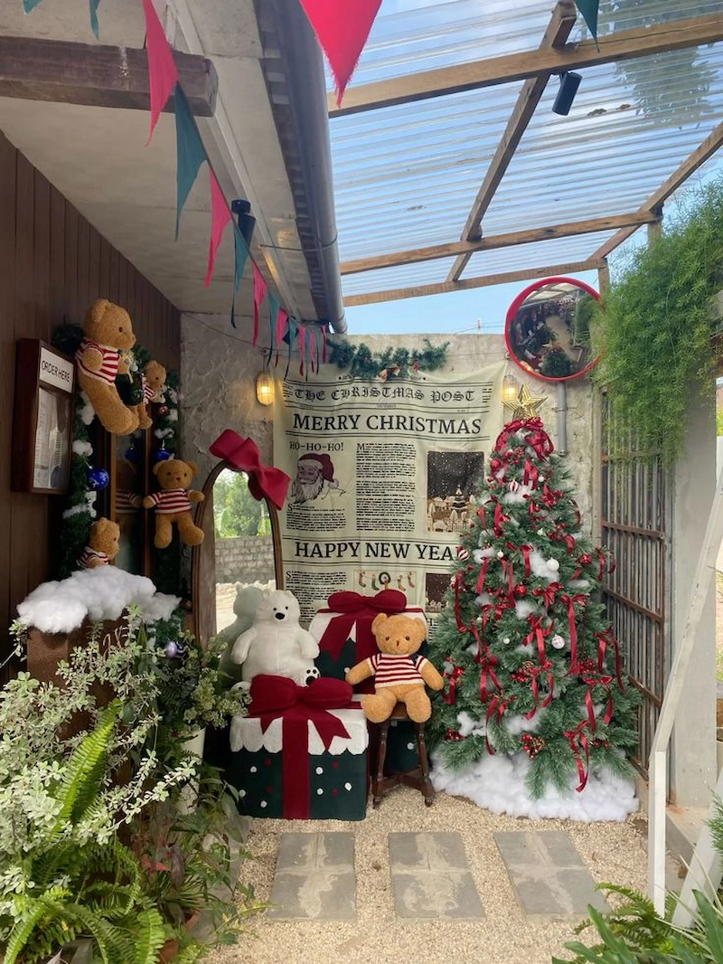 Góc "check-in" Noel độc đáo (Nguồn: Pinterest)