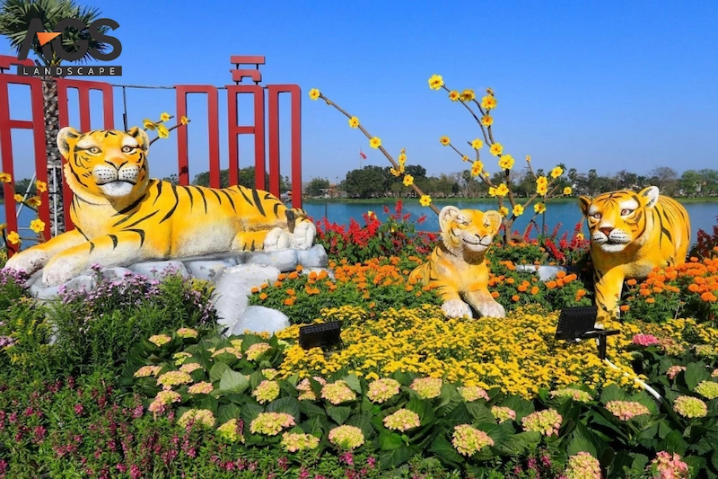 Tại sao bạn nên chọn AGS Landscape làm đơn vị đồng hành thiết kế đường hoa? (Nguồn: AGS Landscape)