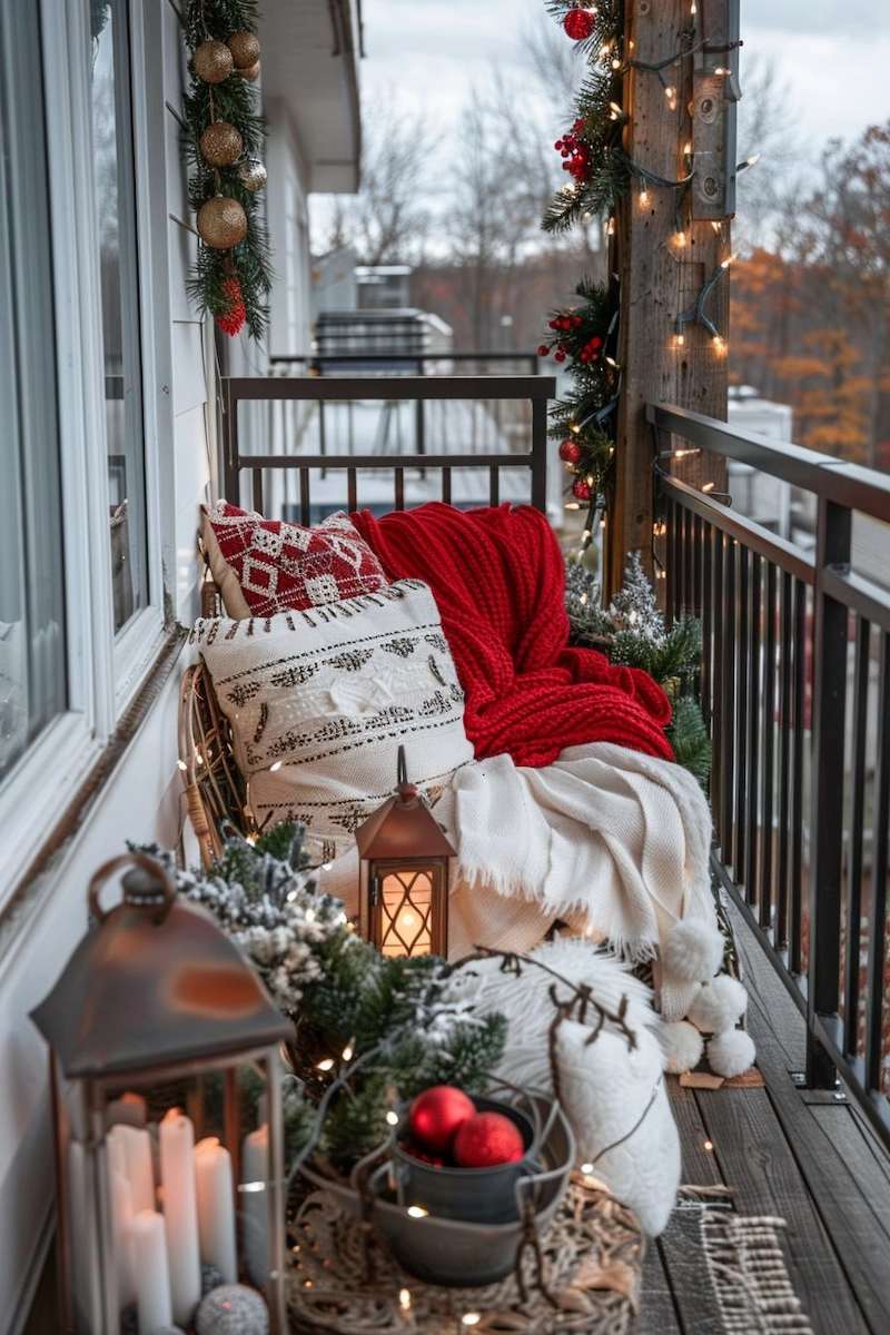  Mẹo trang trí ban công mini hiệu quả và an toàn (Nguồn: Pinterest)