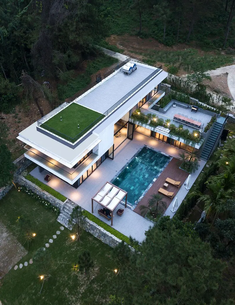 Mẫu Biệt Thự Nghỉ Dưỡng