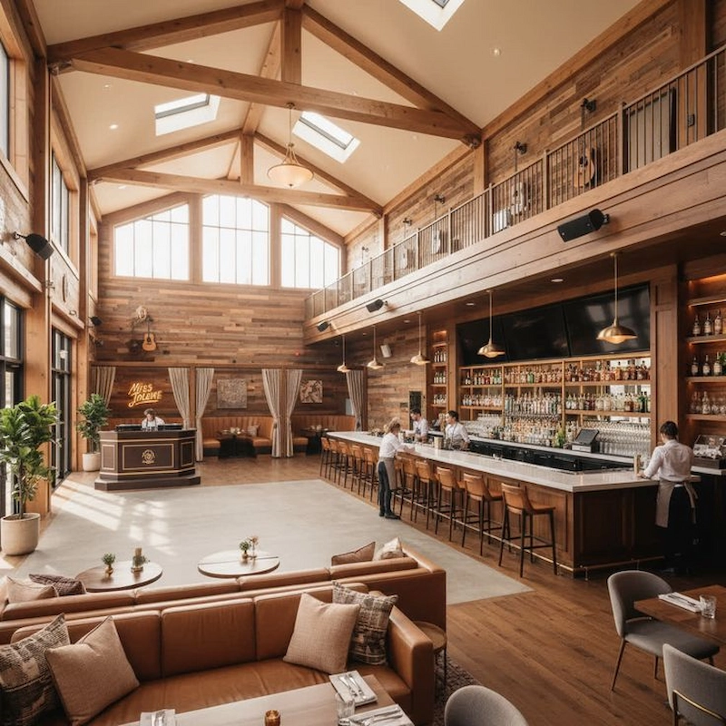 Phong cách thiết kế cảnh quan kiểu Rustic/Farmhouse