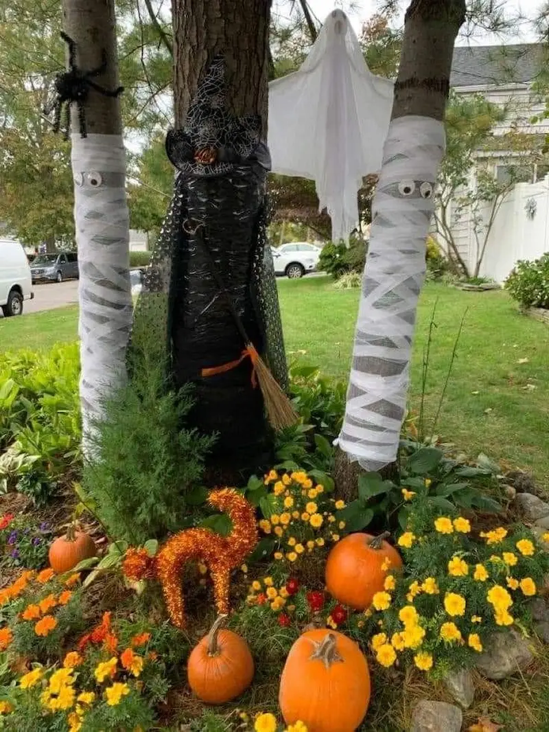 trang trí halloween cho công ty