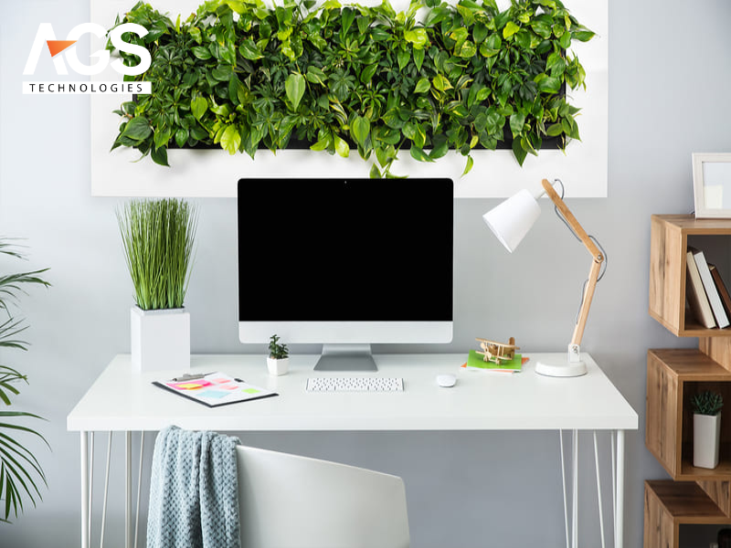 Tiểu cảnh mini trên bàn làm việc/kệ sách