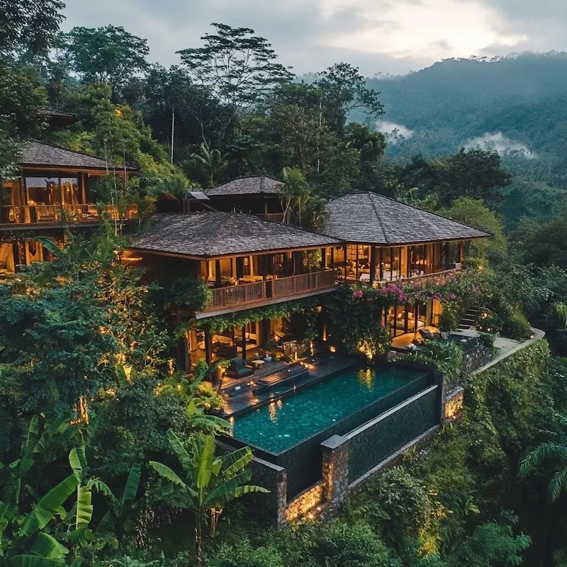 Thiết kế cảnh quan resort trên núi