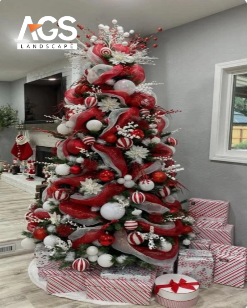 Cây thông Noel "kẹo ngọt" cho gia đình và trẻ em  (Nguồn: Pinterest) 