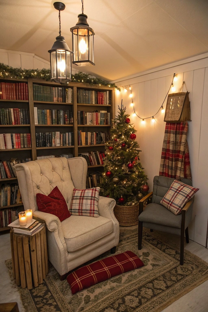 Bí quyết để có một không gian Noel ấn tượng và hài hòa (Nguồn: Pinterest)