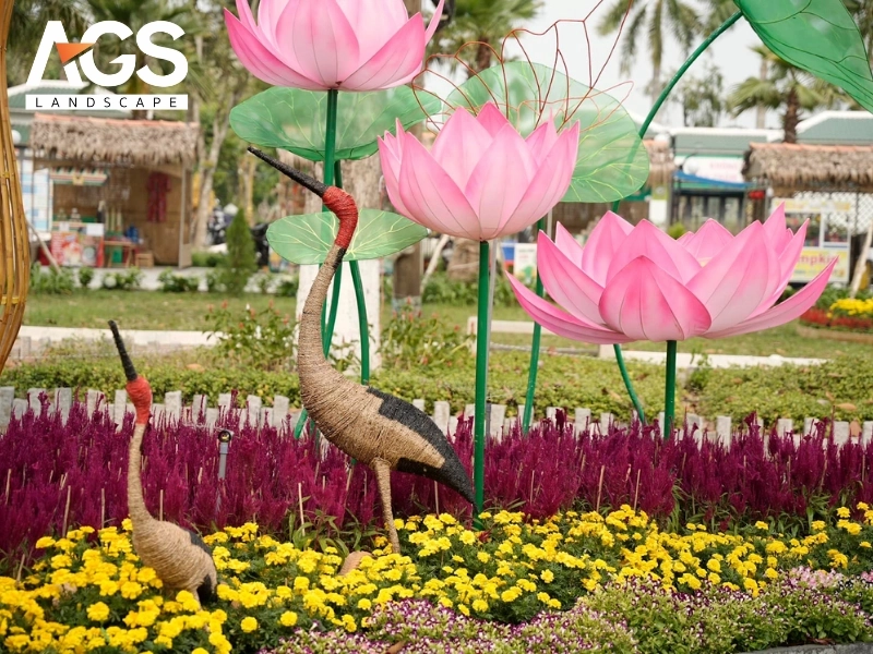 Các yếu tố cốt lõi tạo nên đường hoa đậm chất dân gian