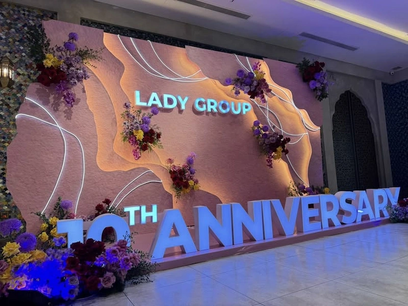 backdrop lễ kỷ niệm