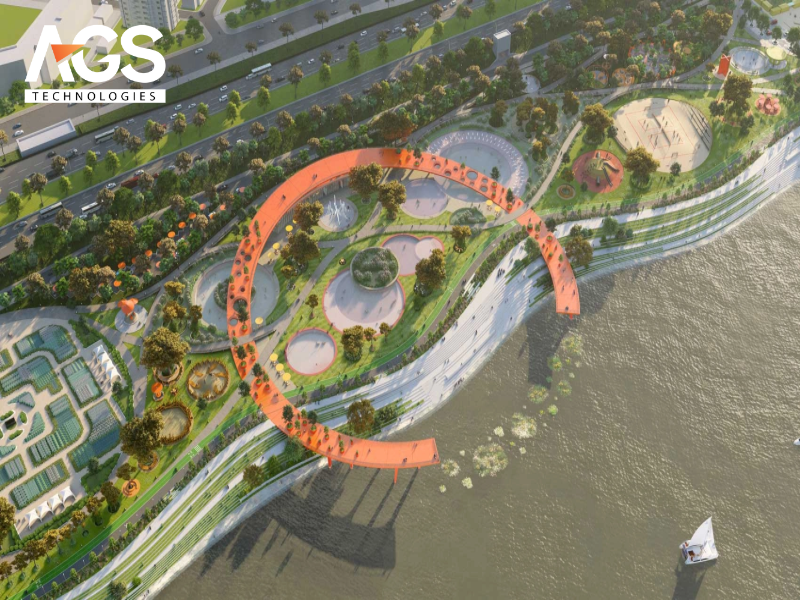 Mẫu 6: Thiết kế đa tầng, tạo chiều sâu