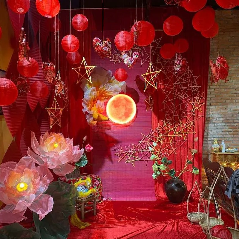 thiết kế trung thu cho cửa hàng