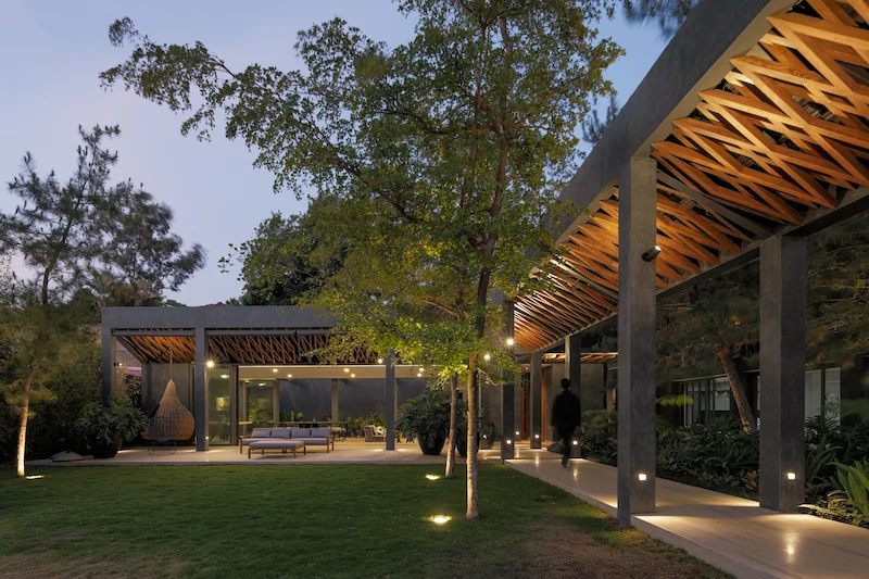 thiết kế nhà vườn 3000m2