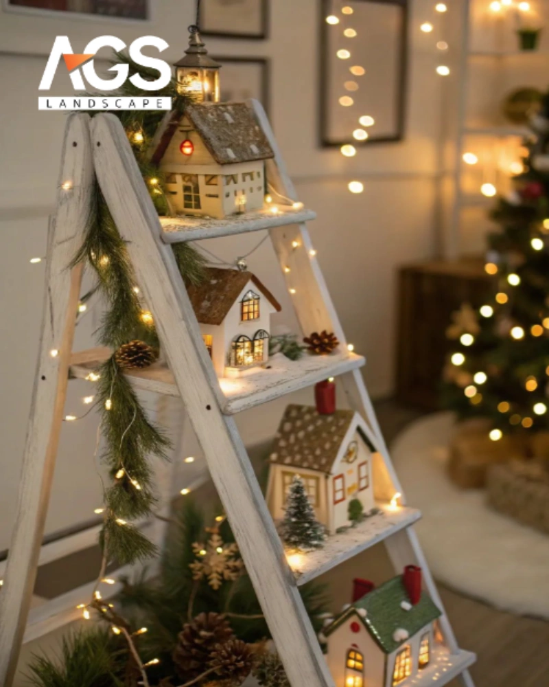 Tiểu cảnh Noel mini sáng tạo và độc đáo (Nguồn: Pinterest)