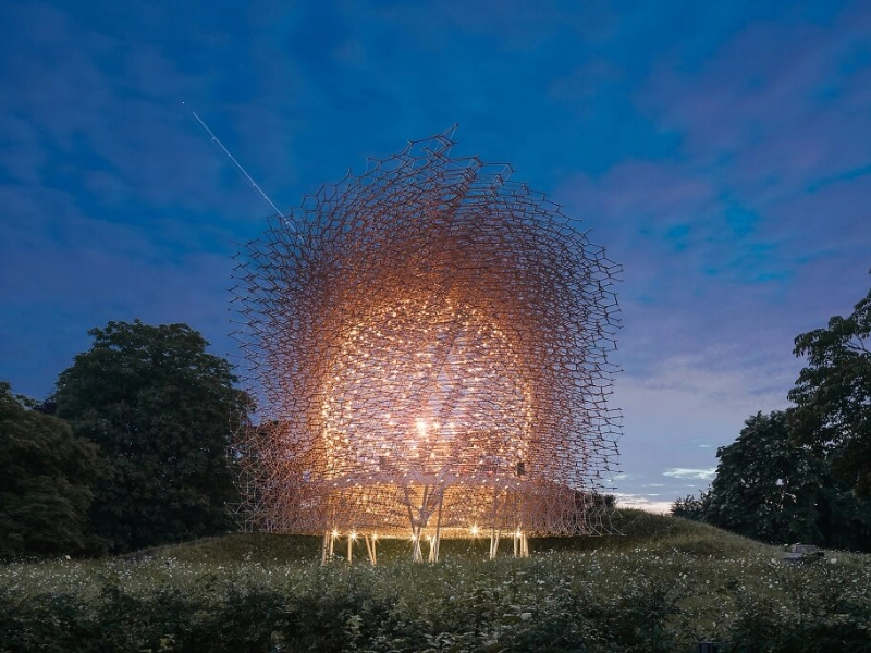 Tác phẩm nghệ thuật sắp đặt The Hive - Wolfgang Buttress (Nguồn: IPIG)