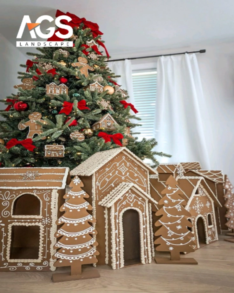 Trang trí bằng vật liệu thủ công (Nguồn: Pinterest)