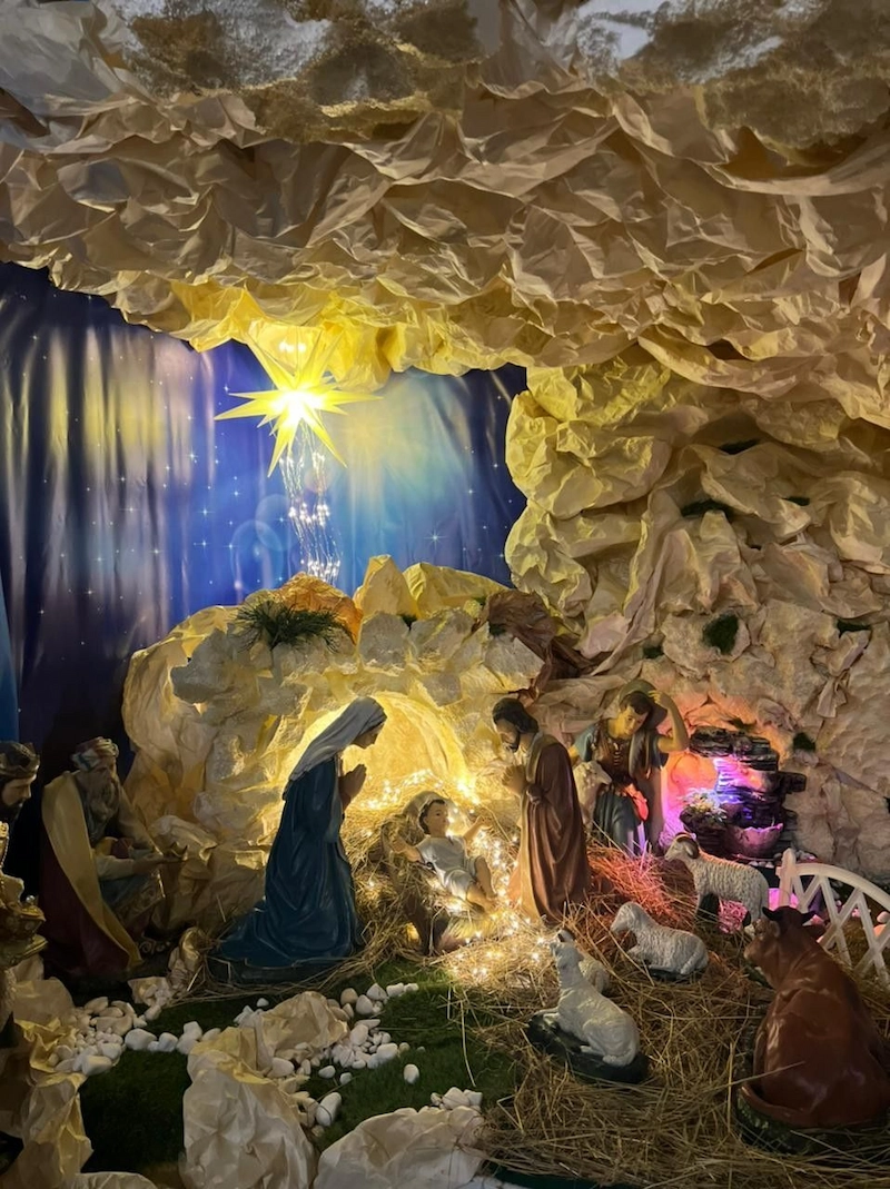 Mẫu hang đá theo chủ đề đặc biệt (Nguồn: Pinterest)