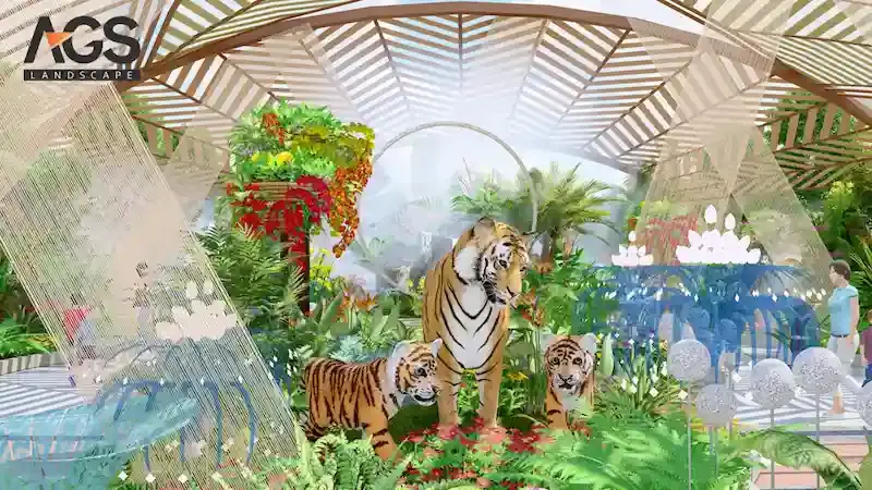 Ý tưởng đường hoa tại Sài Gòn