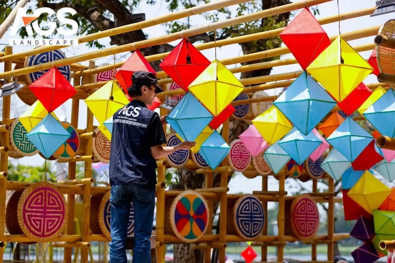 AGS Landscape tự hào là đối tác chuyên nghiệp cho không gian lễ hội hoàn hảo (Nguồn: AGS Landscape) 